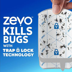 Zevo Indoor Flying Bug Trap Refills | Indoor Fly, Gnat & Insect Lure – 8 Refills Pack